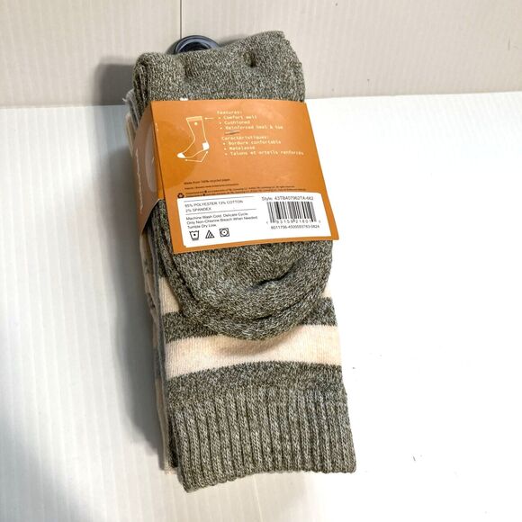 Timberland Cushioned Boot Socks 3 Pairs One Size, Women’s Size 6.5-9.5 - Picture 4 of 9